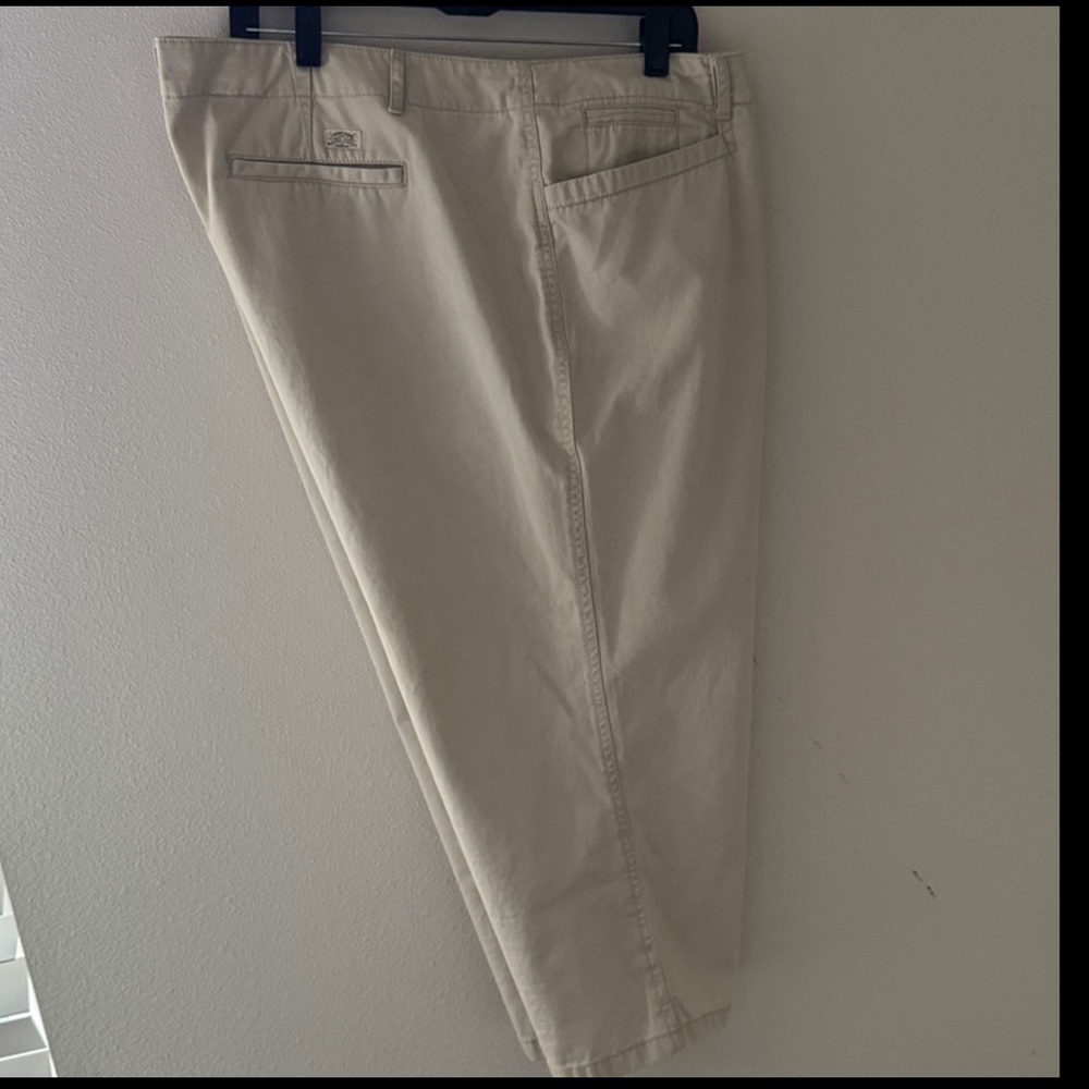 LRL‎ Lauren Jeans Co. Ralph Lauren Tan capri khaki pants Sz 20W light tan